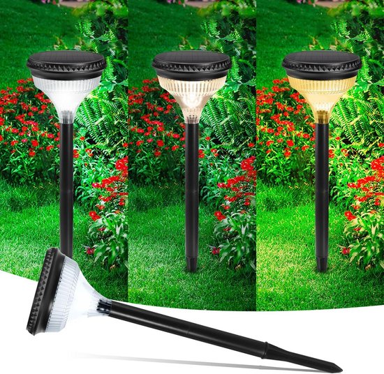 buitenverlichting 4pce LED Solar Garden Light IP65 buitenverlichting 4pce LED Solar Garden Light IP65