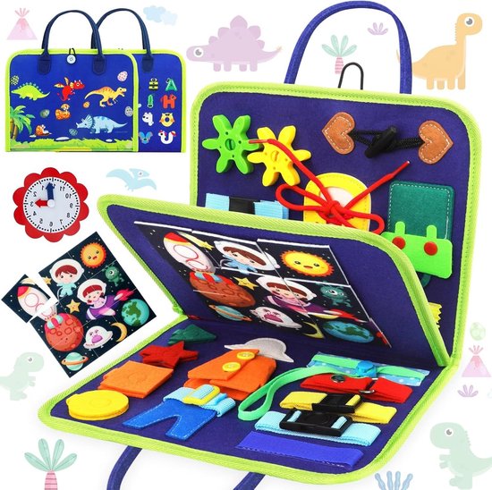 Boerderij Activiteitenboek Nederlands Montessori Speelboek Busy Board Educatief Sensorisch Speelgoed 2563066378