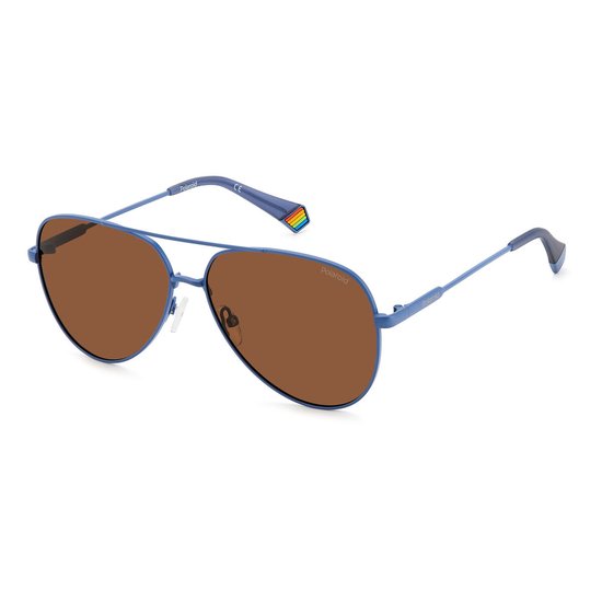 POLAROID Zonnebril (PLD6187/S) Volwassenen Blaue Volledig omrand Polarizerend — afbeelding 2