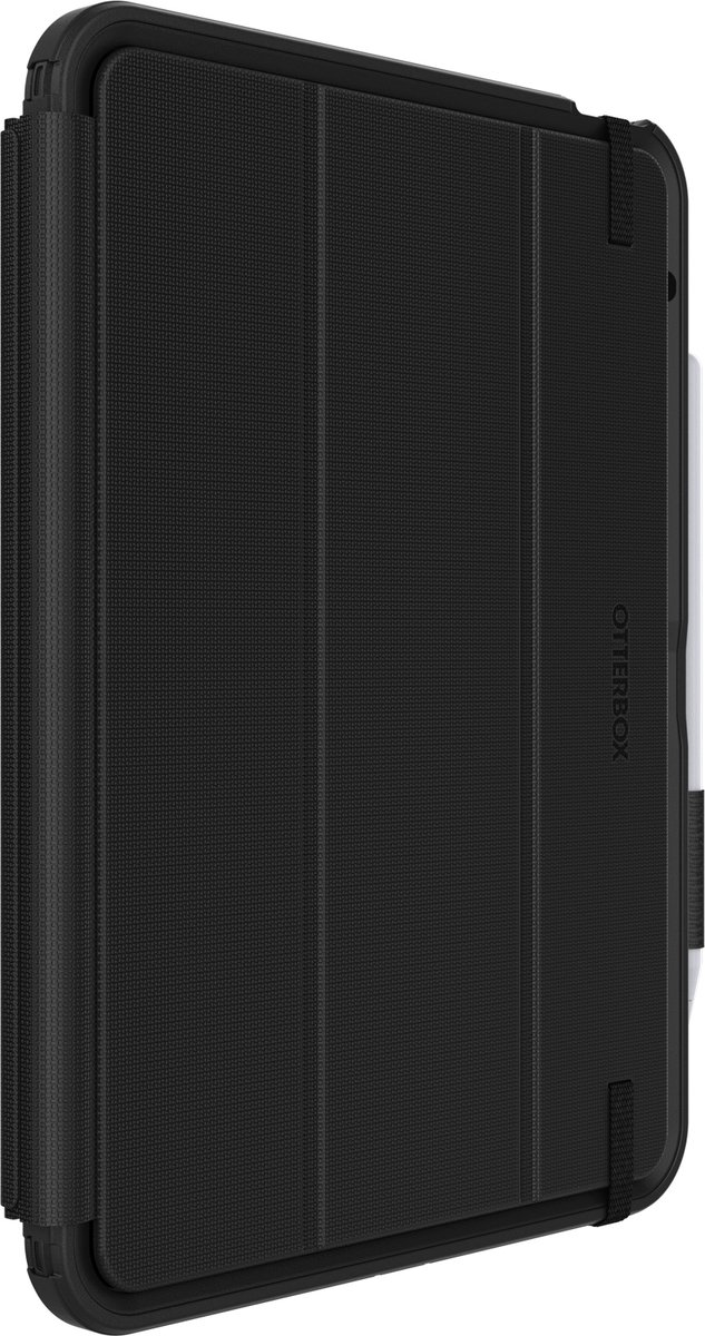 Otterbox Defender Series Folio Bookcase hoesje voor Apple iPad 10,9" (10th Gen - 2022) - Zwart (DROP+ 2X Military standard) met Pen houder