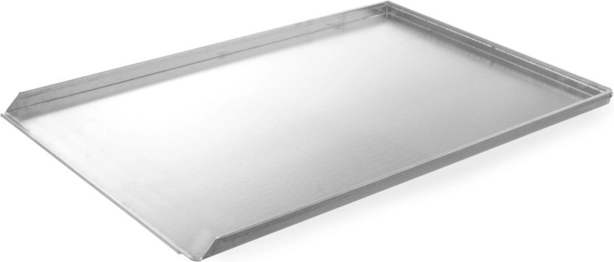 HENDI Ovenplaat – 3 randen – aluminium – 600x400x20 mm
