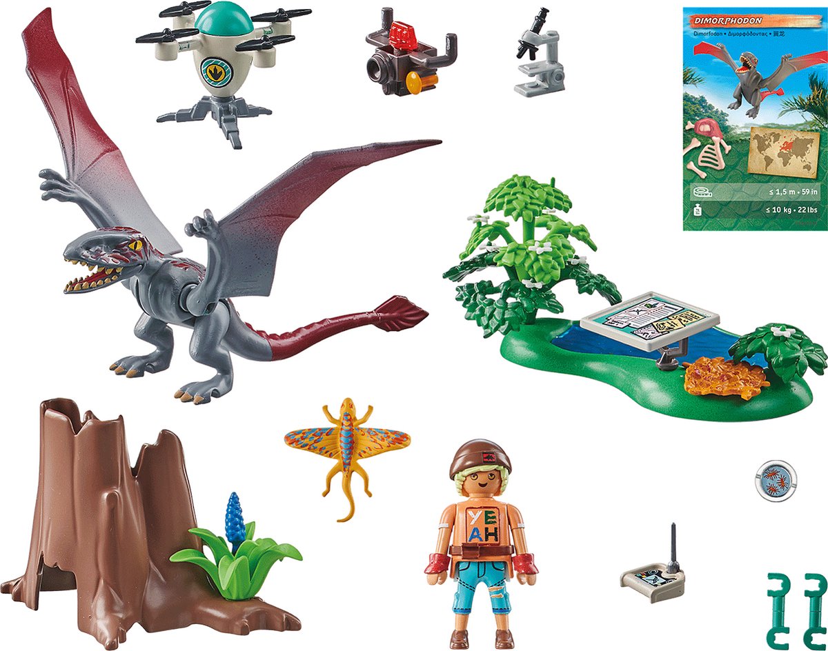 PLAYMOBIL Dinos Observatiepost voor Dimorphodon - 71525 — afbeelding 15