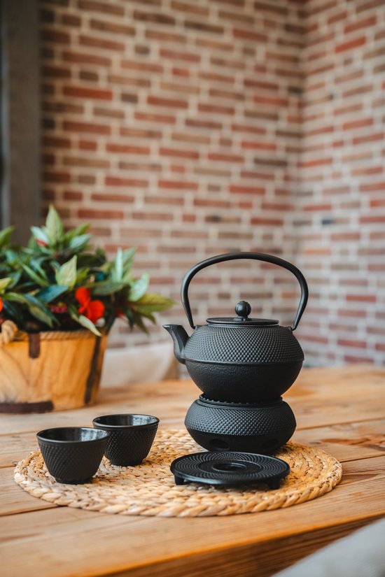 Bredemeijer - Theepot Jang 1,1L gietijzer zwart