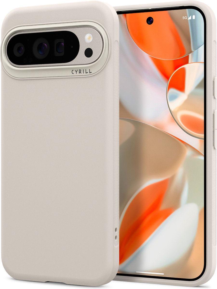 Spigen Cyrill Ultra Color - Hoesje Geschikt voor Google Pixel 9 / 9 Pro - Back Cover Cream