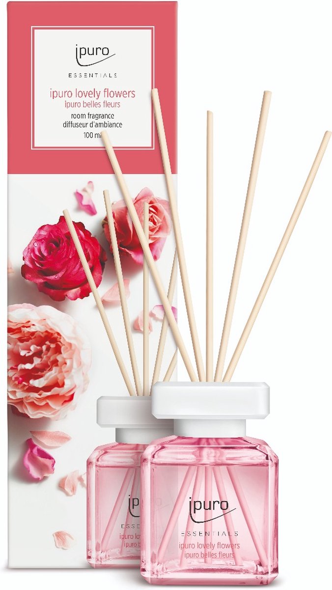 Goedkoopste Ipuro Geurstokjes Essentials Lovely Flowers 100 ml