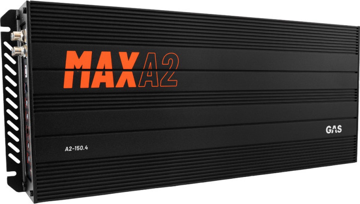 Gas Audio Power Gas Max Level 2 Four Channel Amplifier voor Auto Geluidssystemen en Hoogwaardige Geluidskwaliteit