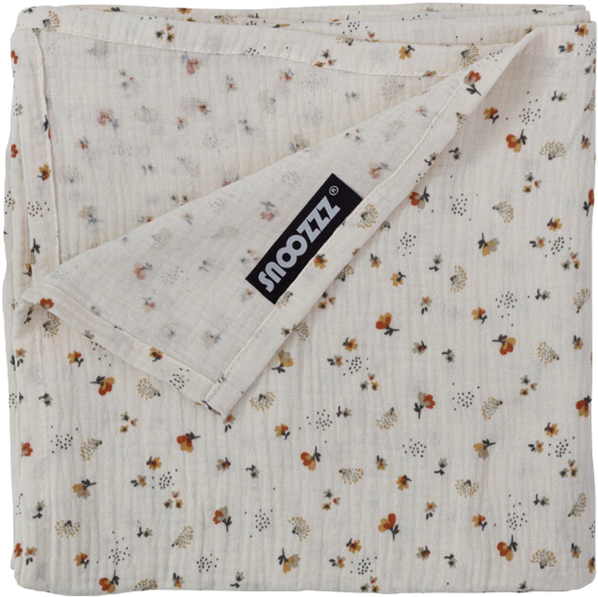 Goedkoopste Snoozzz Hydrofiel doek XL Swaddle - de beste kwaliteit zachte Hydrofiel - 100 katoen - 120 x 120 cm - Flower