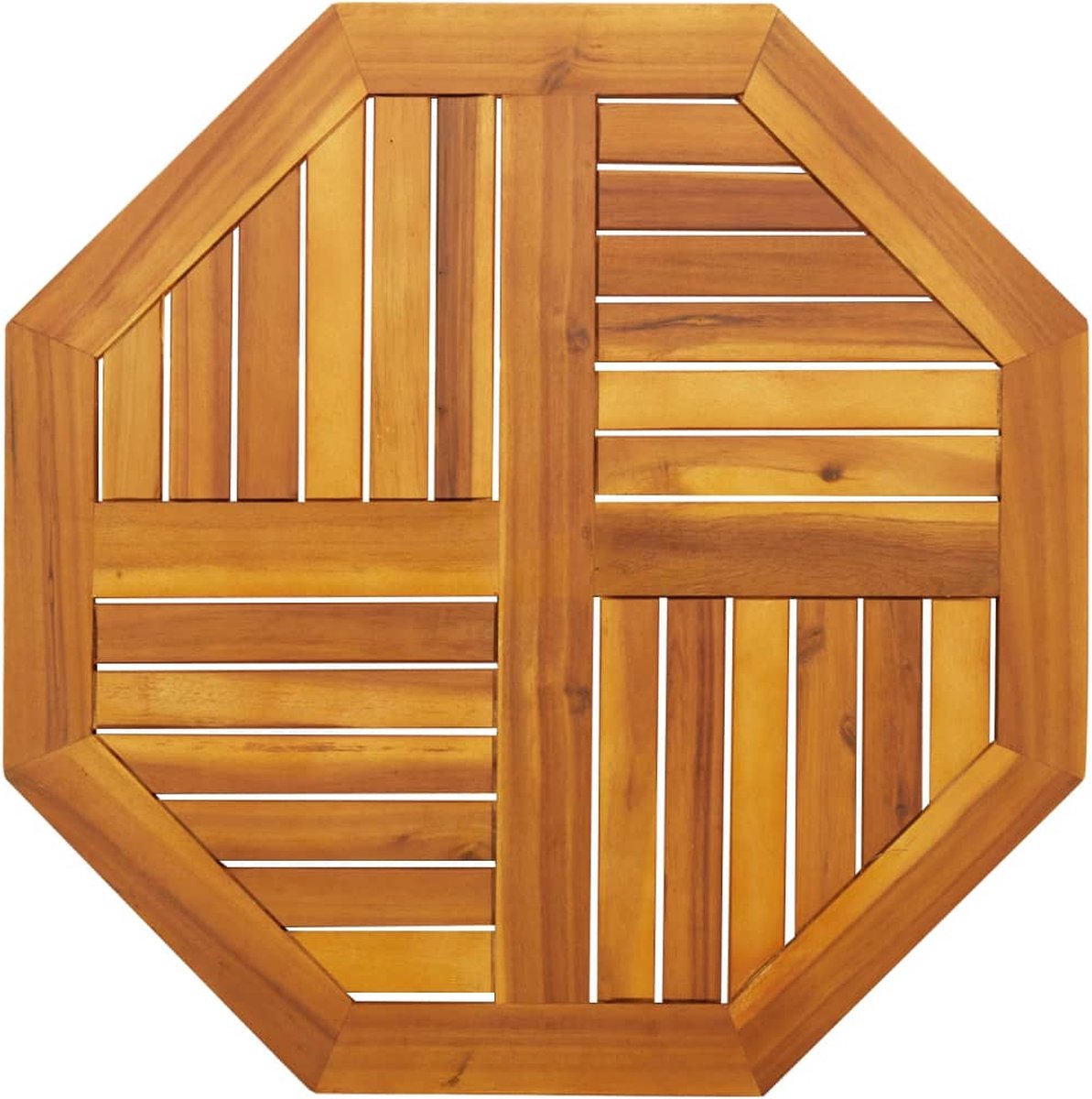 Tafelblad vierkant 90x90x2 cm massief acaciahout | -nl