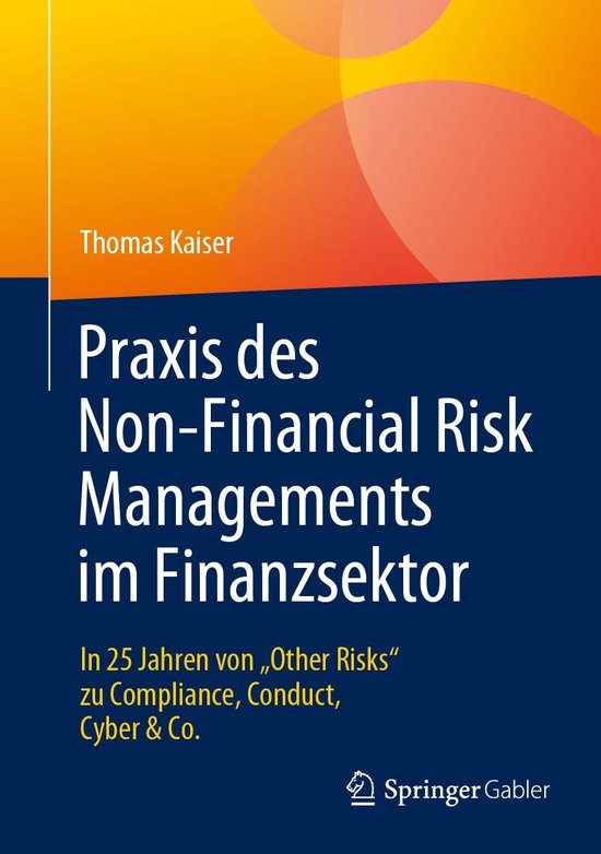 Praxis des Non-Financial Risk Managements im Finanzsektor - cover