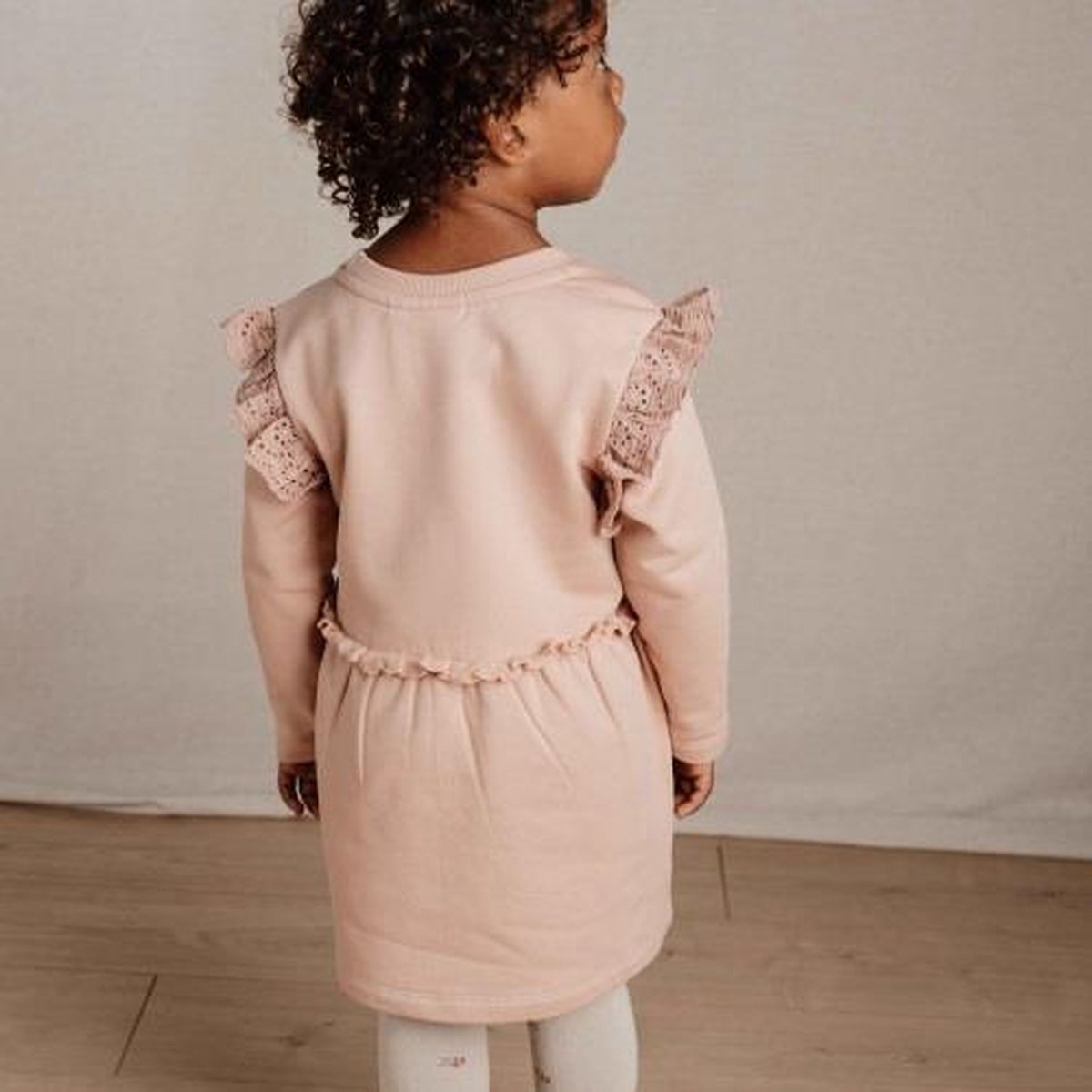 Baby Garden Baby feestjurk roze