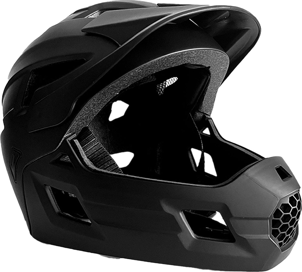 CRAZY SAFETY Fullface-Helm Tital