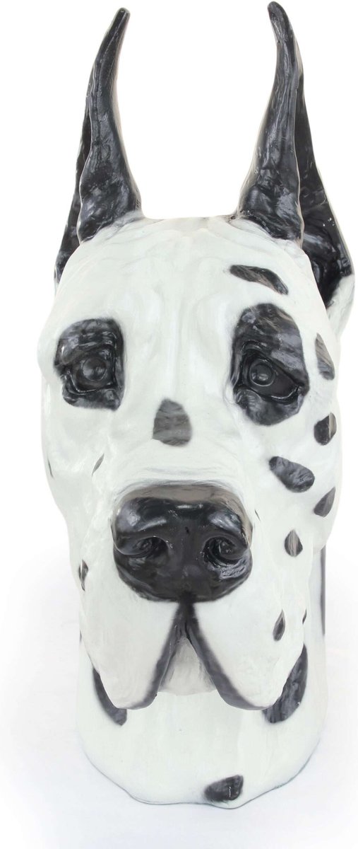 Duitse Dog II - urn voor hondenas, hondenbuste en tuinbeeld