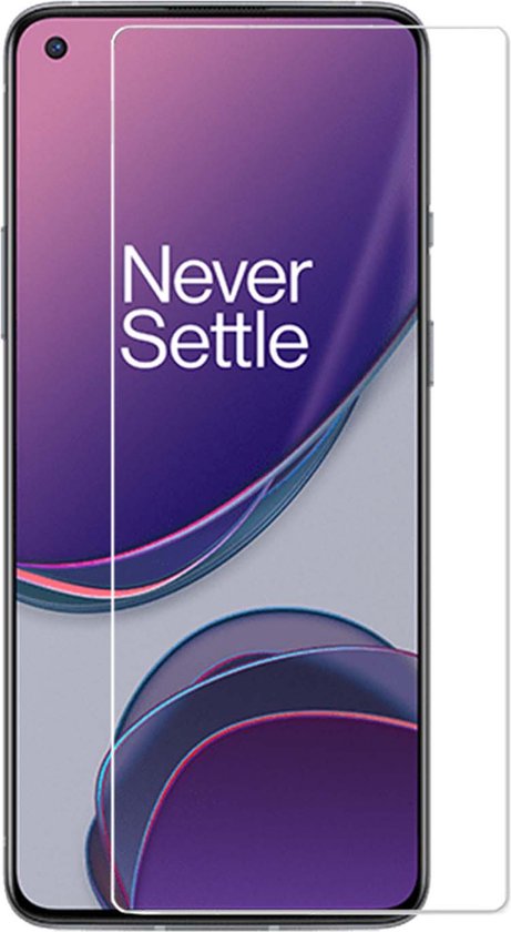 Lot de 2 Protecteurs d'écran OnePlus 8T - Économiseur d'écran MobyDefend compatible avec les coques - Glas trempé - Plaques de verre adaptées pour OnePlus 8T