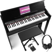 Bol.com MAX RhapsodyDP61 complete keyboard set - inclusief meubel sustainpedaal koptelefoon en bankje aanbieding