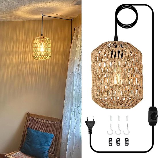 Hanglamp Inclusief Schakelaar En Stekker
