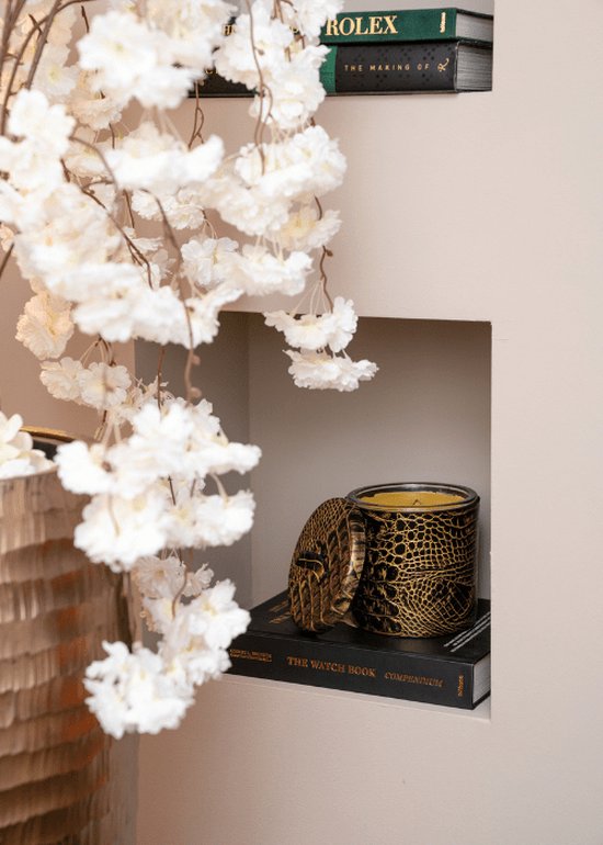 Cartello Home - Kaars - Urbicus - Croco Goud