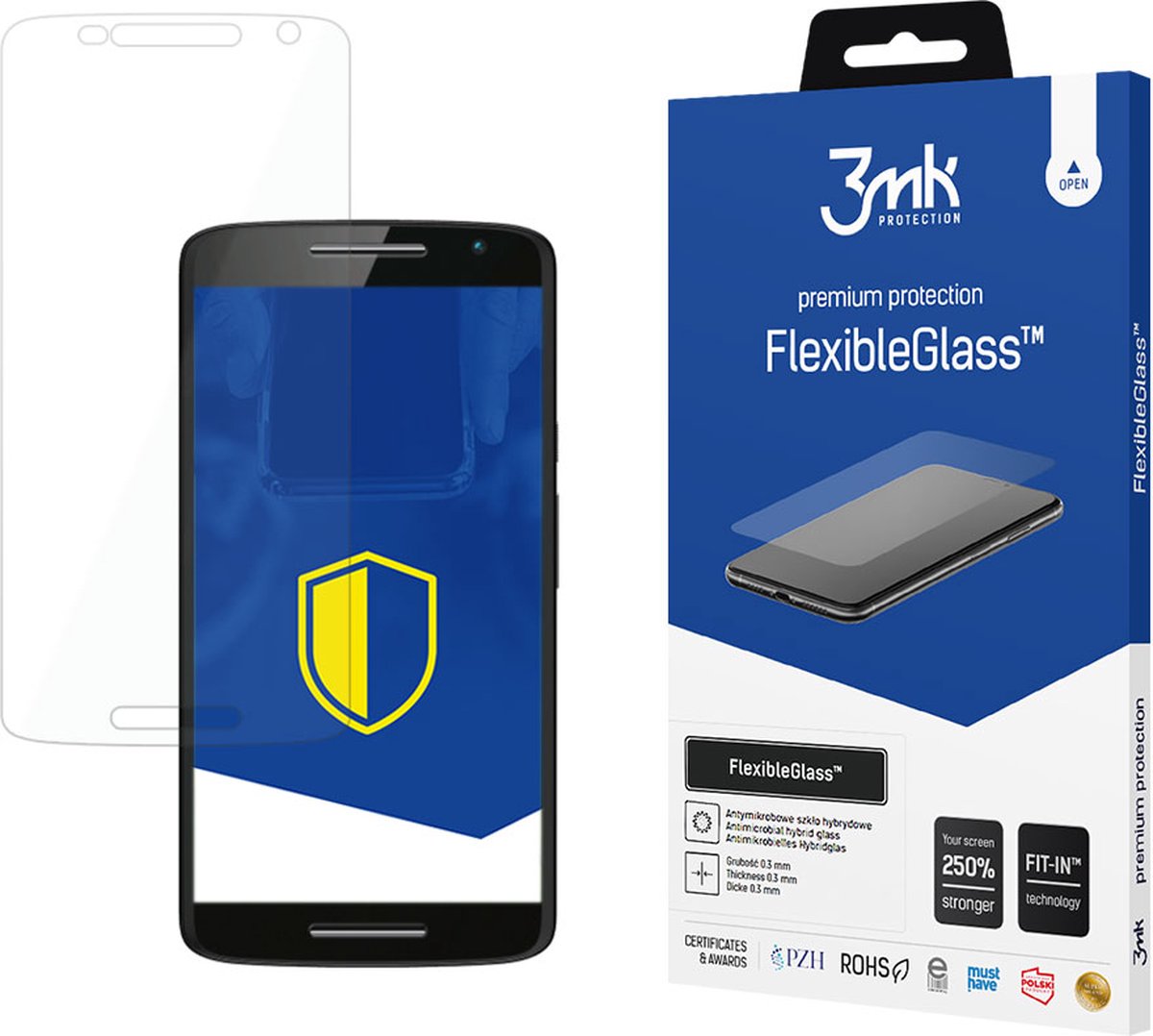 Motorola Moto X Play - 3mk FlexibleGlass