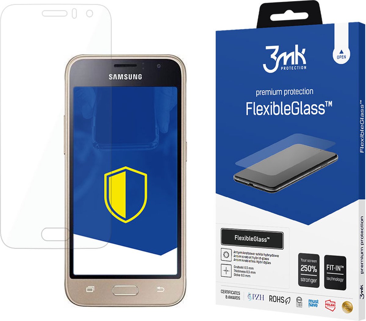 Samsung Galaxy J1 6 - 3mk FlexibleGlass