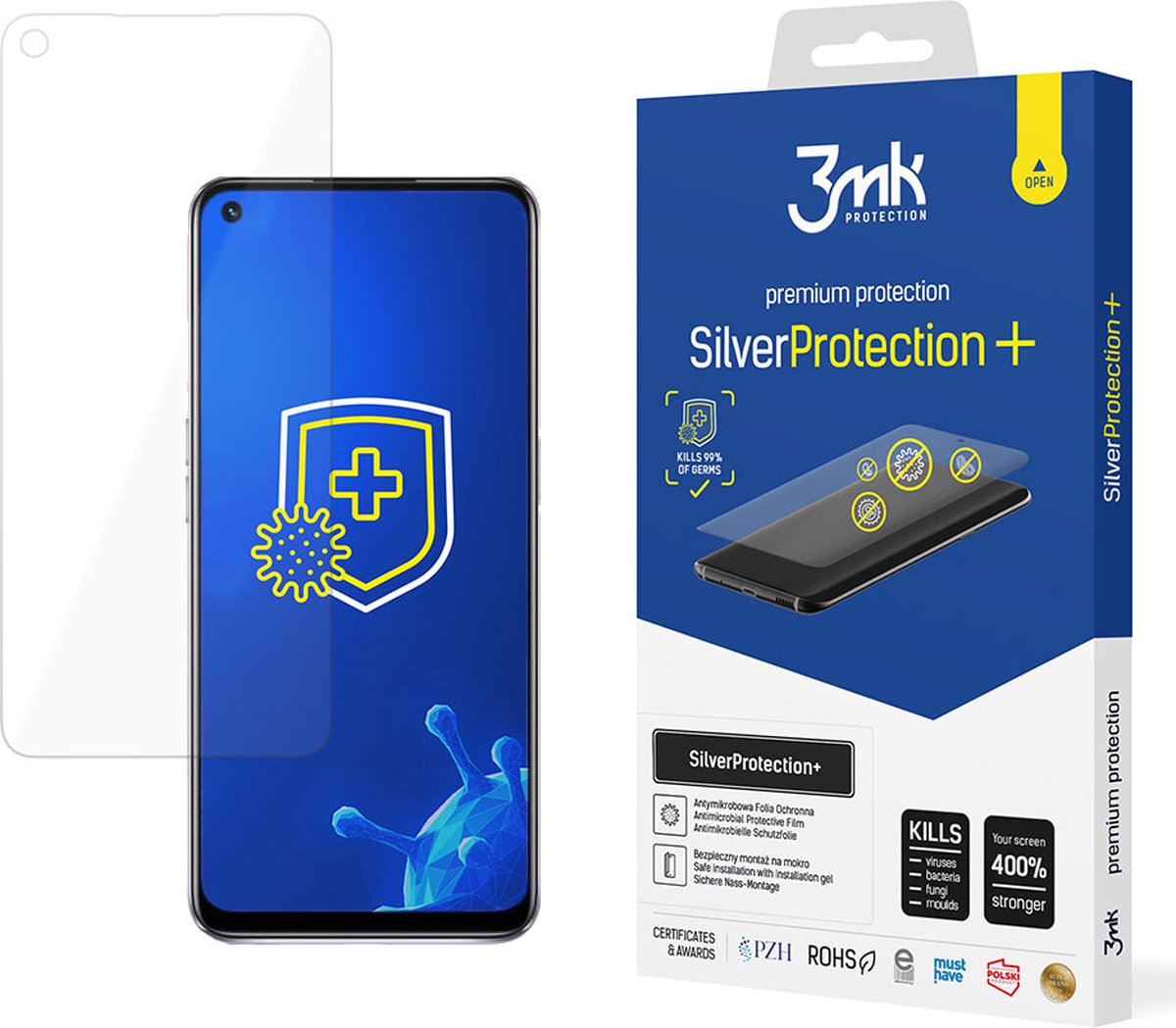 Oppo A74 5G/A54 5G - 3mk SilverProtection+
