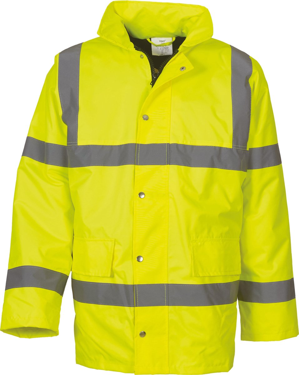 Fluo Classic Motorway Jacket - Fluo Yellow - 2XL - Yoko