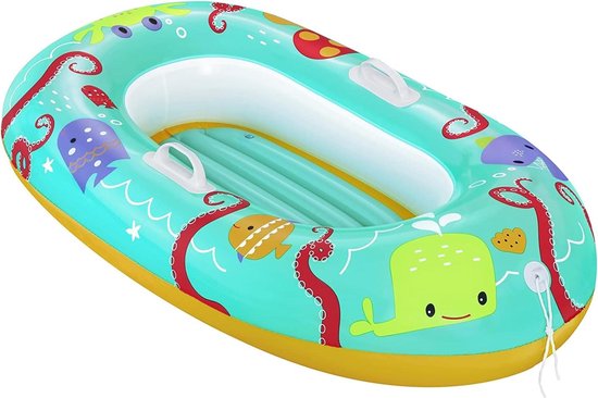 Opblaasboot Zwembadvlotten - Waterpret vlot voor kinderen - Opblaasbaar zwembadvlot met zoekwoord zwembadspeelgoed