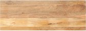 vidaXL - Tafelblad - rechthoekig - 140x60x3,8 - cm - massief - mangohout