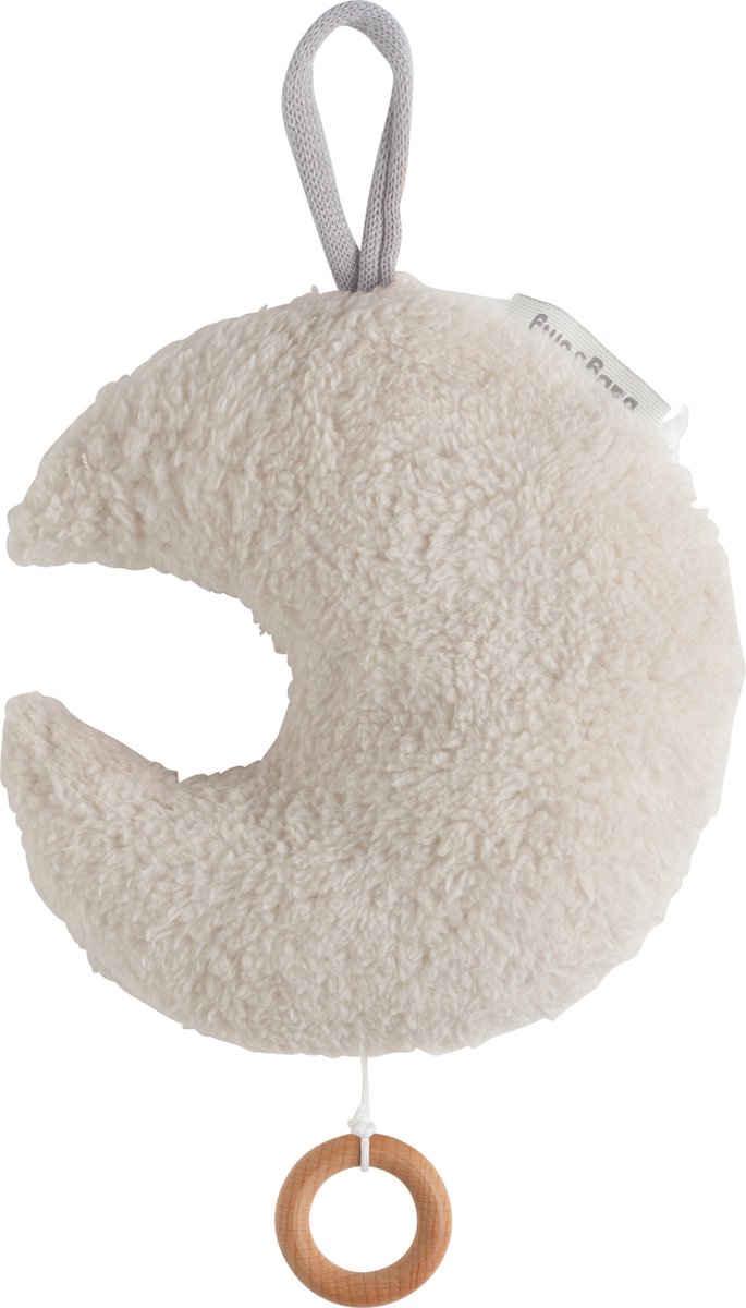 Baby's Only Muziekdoosje maan Happiness - Urban Taupe - 18 cm van Baby's Only — afbeelding 2