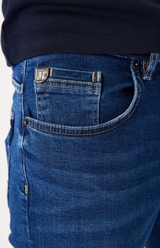 GARCIA Savio Jeans Slim Fit Homme Blauw - Taille W29 X L34