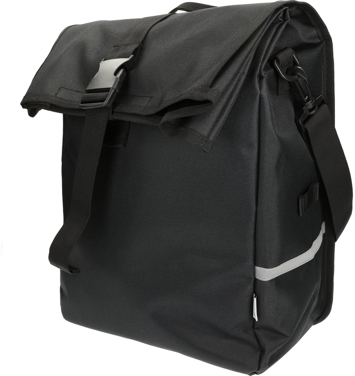 Sacoche Vélo Edge Leisure 18 Litres - 48x30x15 Cm - Noir - Neuve