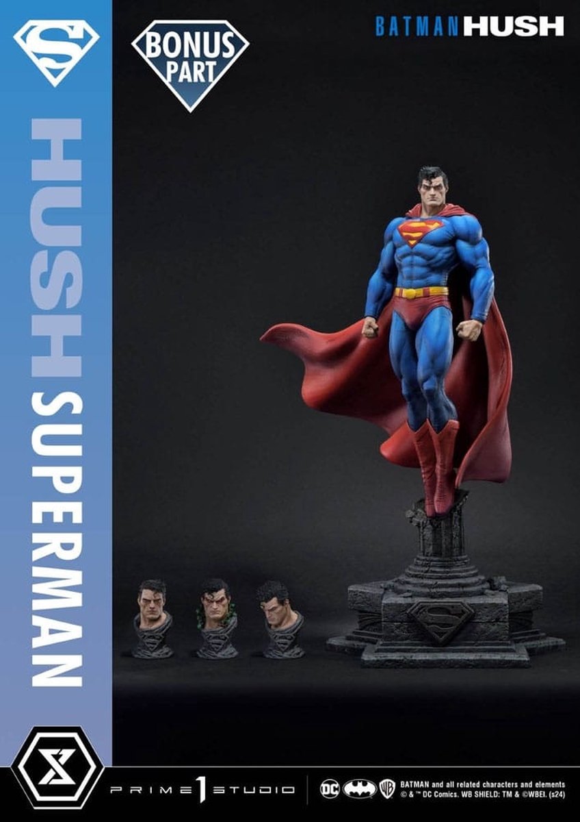 Prime 1 Studio DC Comics Premium Masterline Series Statue 1/4 Batman: Hush (Comic) Superman Bonus Version 77 cm Beeld