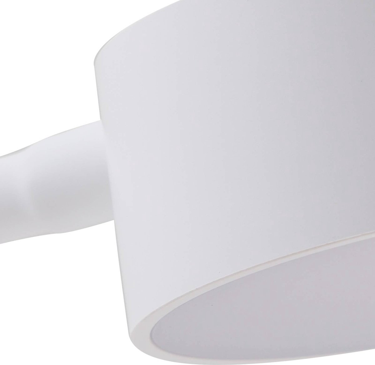 Lindby bureaulamp- met dimmer 1licht Plastic metaal H: 38.5 cm wit Inclusief lichtbron