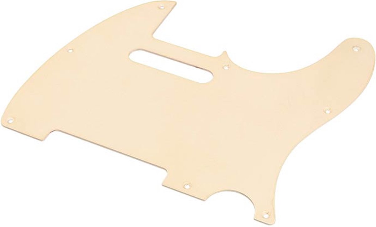 Boston MRC-TL50W1 pickguard Teaser 1 ply, vintage white relic