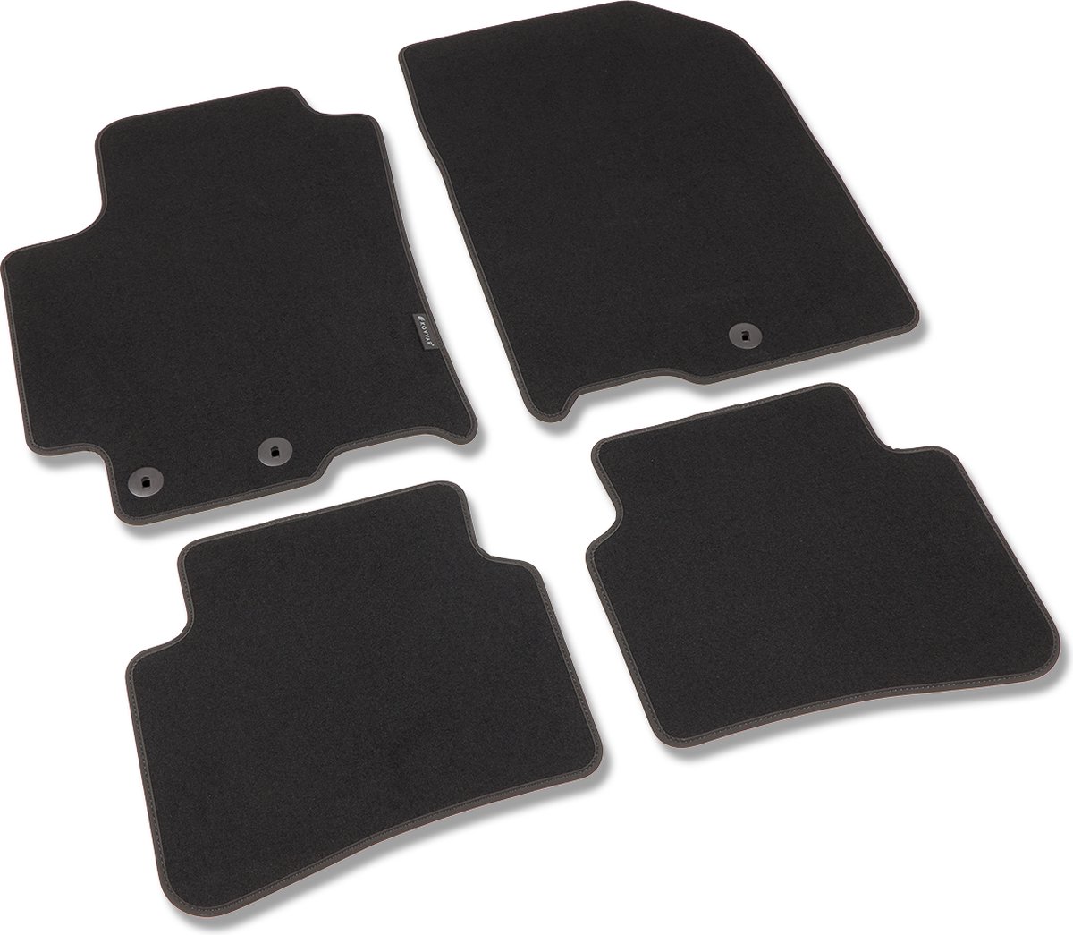Tapis Conducteur Kia Stonic (2017-2025) – Sur Mesure, Fabriqué En Italie, Moquette Renforcée