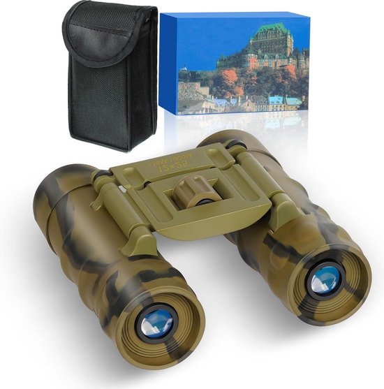 Verrekijker 12x42 HD, Compacte Waterdichte Verrekijker voor Volwassenen met BAK4 Prisma & FMC Lens, Schemerzicht, Ideaal voor Vogelobservatie Wandelen Reizen Jagen Concerten