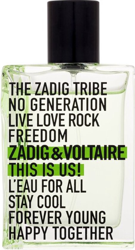 Zadig & Voltaire This is Us! L'Eau For All 50 ml Eau de Toilette - Unisex