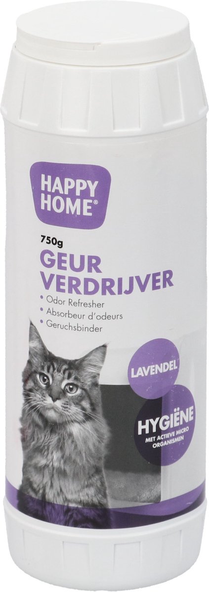 Bol.com Beau Beau Kattenbak Geurverdrijver Lavendel - 750 g aanbieding