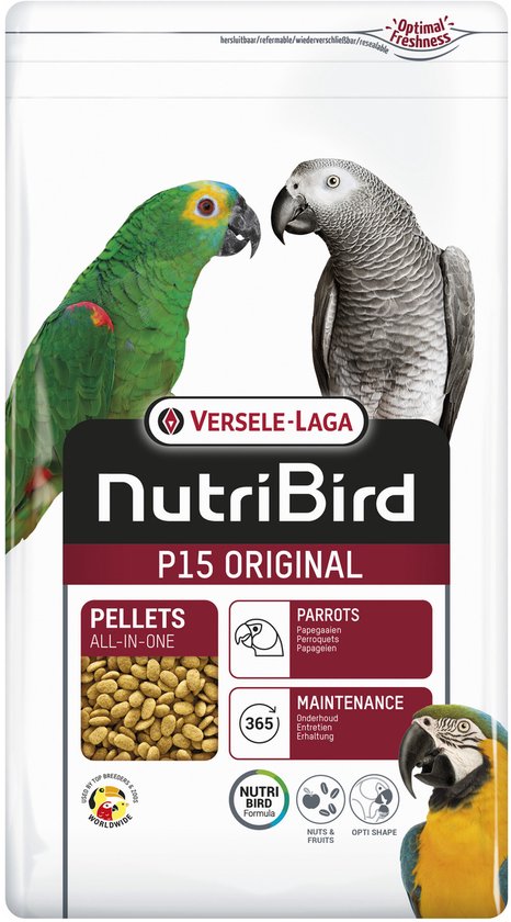 Versele-Laga Nutribird P15 Original Papegaai - Vogelvoer - 3 kg