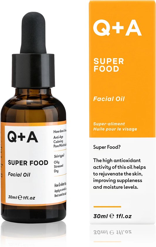 Q+A Superfood Gezichtsolie 30 ml
