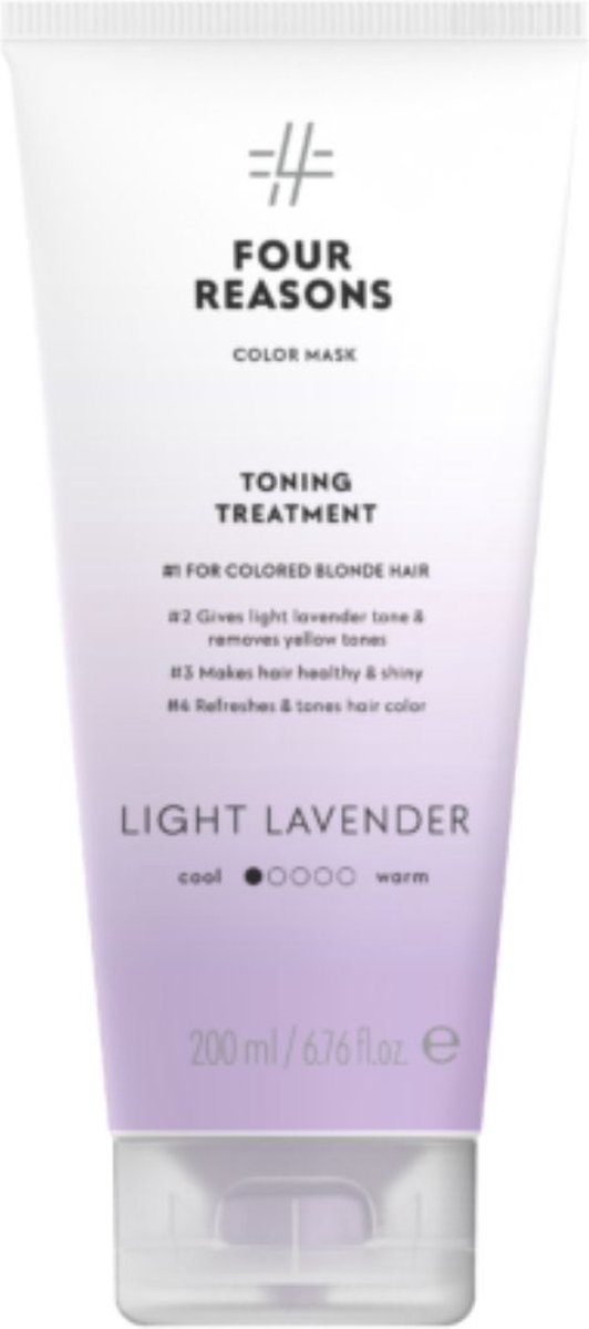 Four Reasons - Color Mask Toning Treatment Light Lavender - 200ml