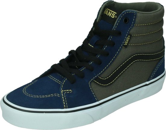 Vans filmore hi de couleur bleu bol
