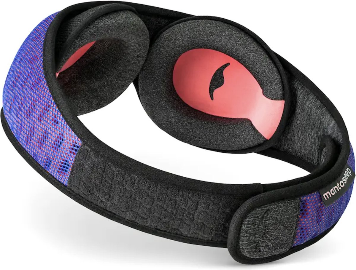 Manta Sleep Mask PRO - 100% verduisterend slaapmasker voor zijslapers, ademend en comfortabel voor slapen/reizen/dutjes/ploegendienst. Ventilerend & ultrazacht. — afbeelding 15