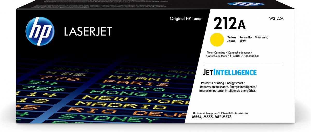 HP 212A originele gele LaserJet tonercartridge