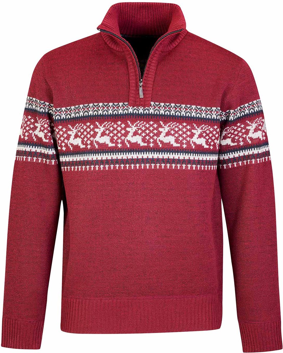 BJØRNSON Holger Scandinavisch Gebreide Pullover Heren Teddy Beige