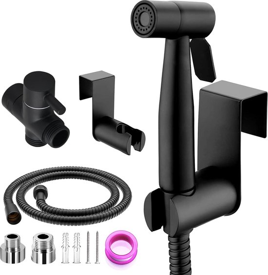 TrueForYou - Toilethanddouche, bidet, hygiënisch, met 3-weg ventiel (1/2-3/8 inch) –... | bol TrueForYou - Toilethanddouche, bidet, hygiënisch, met 3-weg ventiel (1/2-3/8 inch) –... | bol
