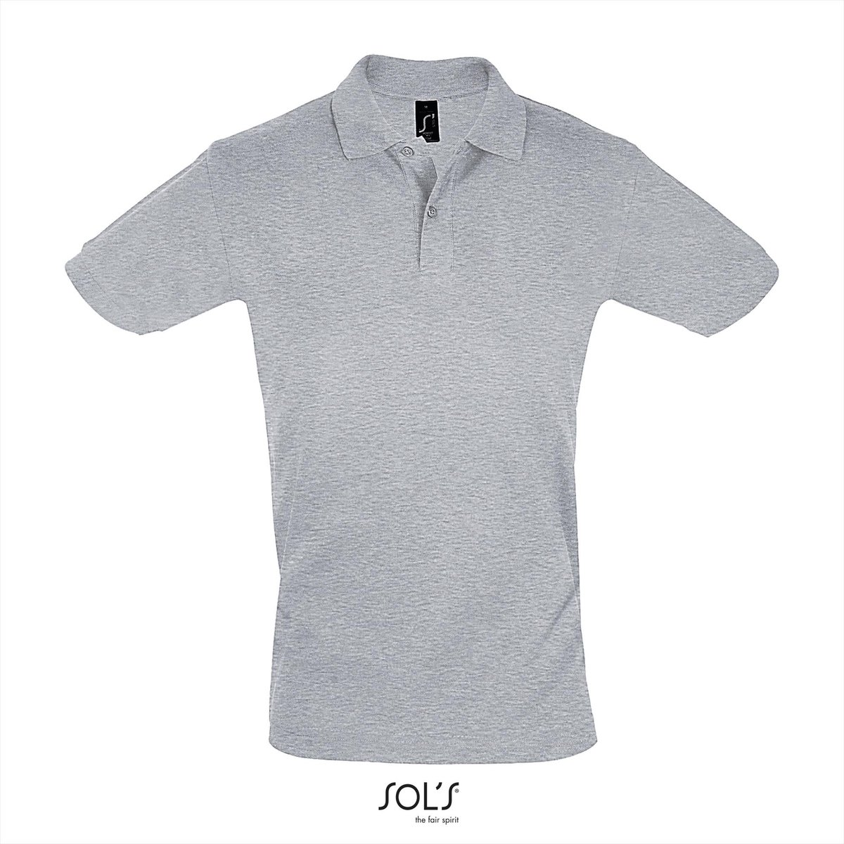 SOL'S Men´s Polo Shirt Perfect L525 - Grey Melange - 4XL