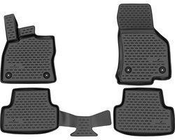 Walser Rubberen Voetmatten XTR geschikt voor VW Golf 7 08/2012-10/2021 - Golf 8 07/2019-Vandaag