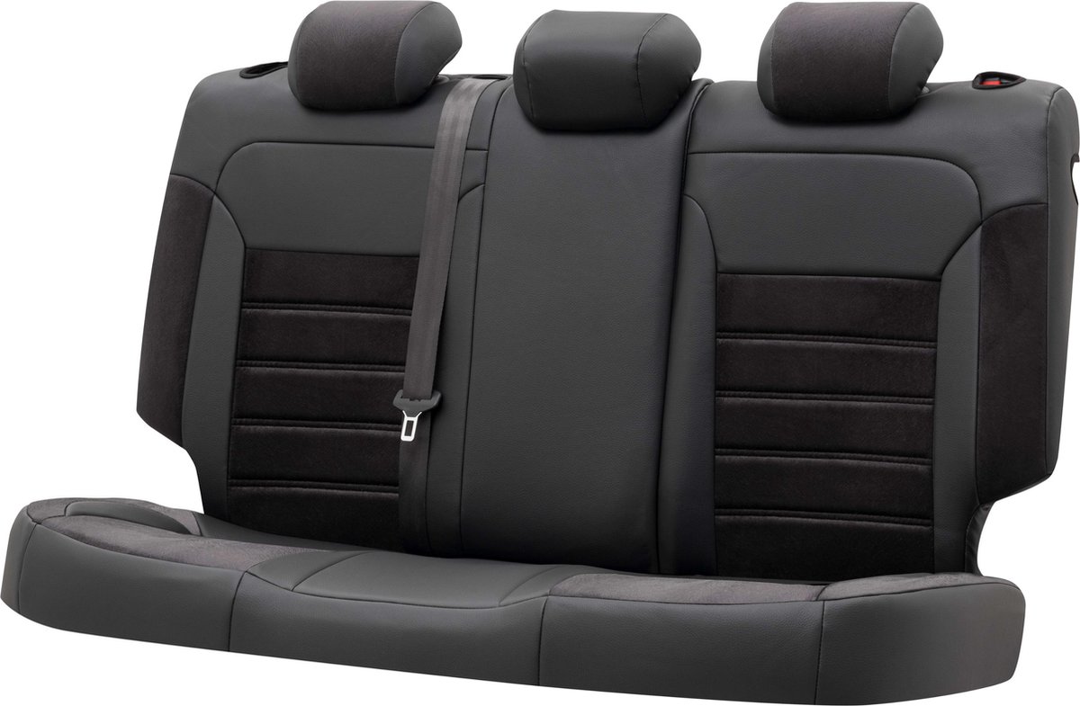 Walser Auto stoelbekleding Bari geschikt voor VW Caddy III Kombi 2KB -2KJ -2CB 03/2004-05/2015 - 1 bekleding achterbank voor standard zetels