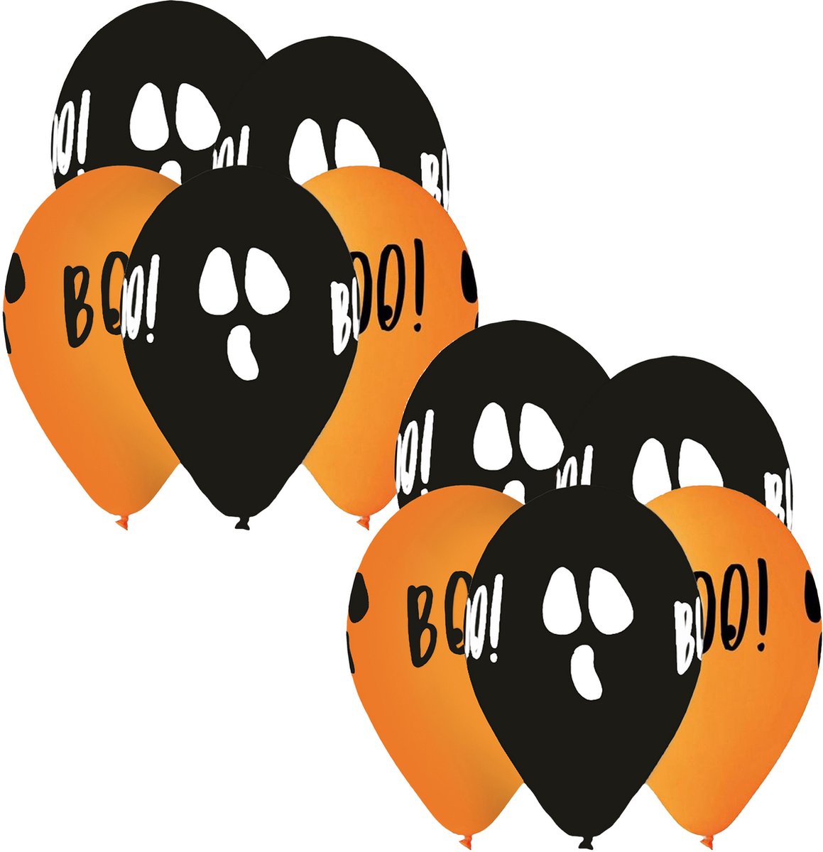 Halloween-ballonnen, set van 33 cm latex ballonnen / 10 stuks