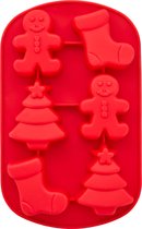 Bol.com Wilton Siliconen Mal Kerst - DIY Bakvorm voor Mini Cakes Muffins en Snoepjes - Kerstmis aanbieding