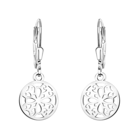 Orecchini Pendenti A Cuore SOFIA MILANI | Argento 925 Con Placcatura Rodio | Ipoallergenici, Senza Nichel | Regalo In Elegante Scatola | Gioielli Donna